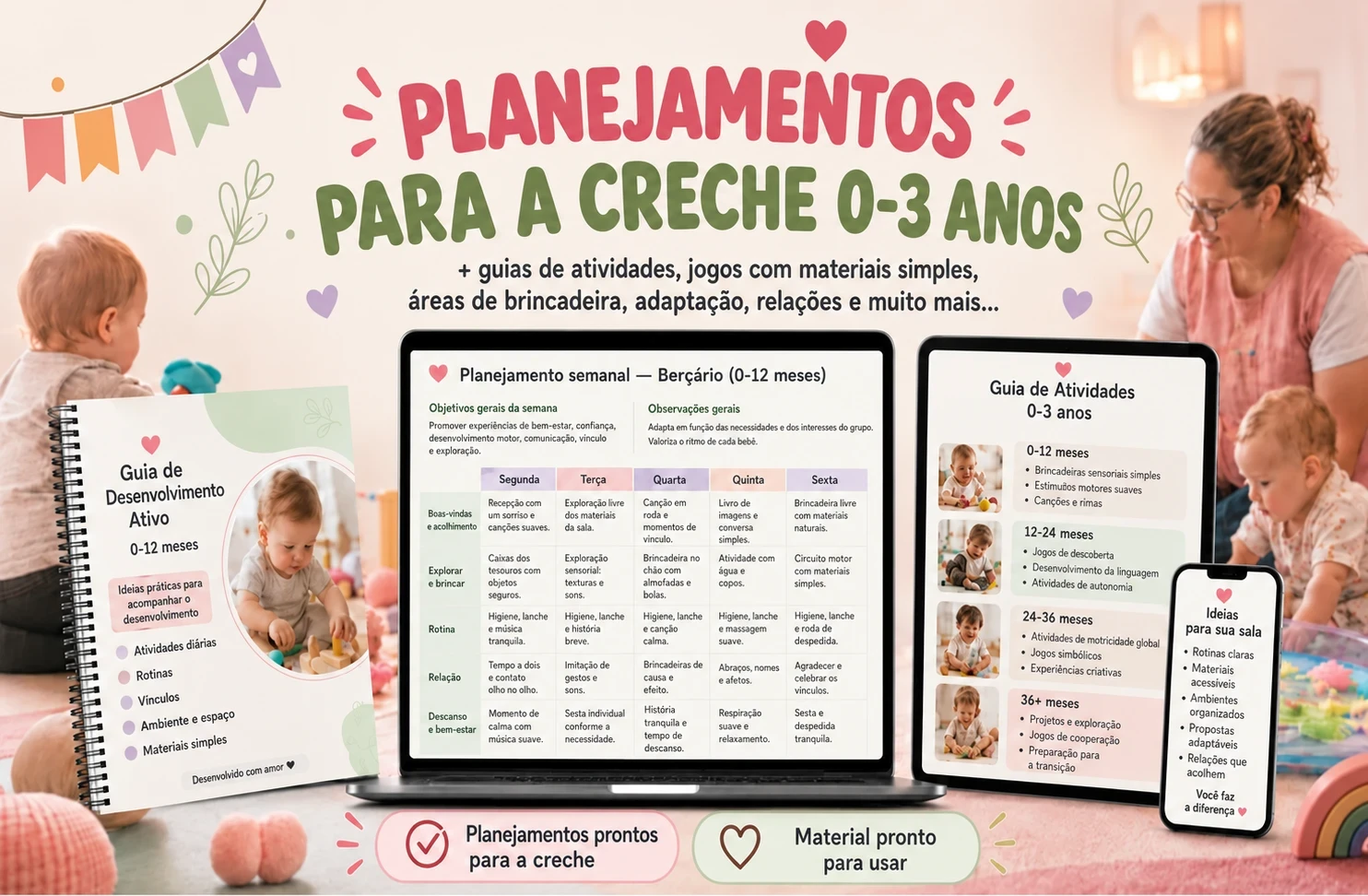 Planejamentos para Creche